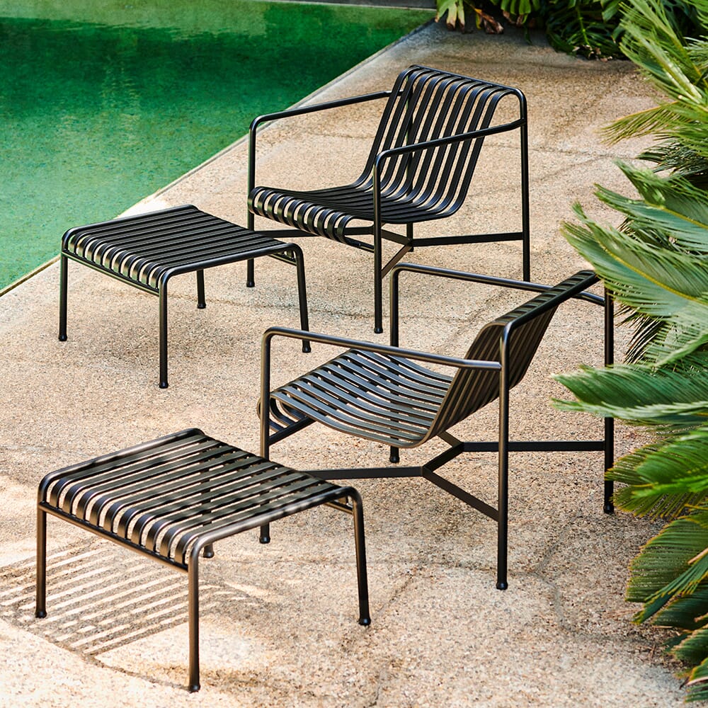 Palissade Lounge Chair Low Antrasite - Bilde 3