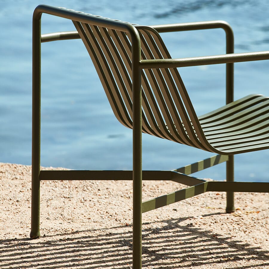 Palissade Lounge Chair Low Olive - Bilde 4