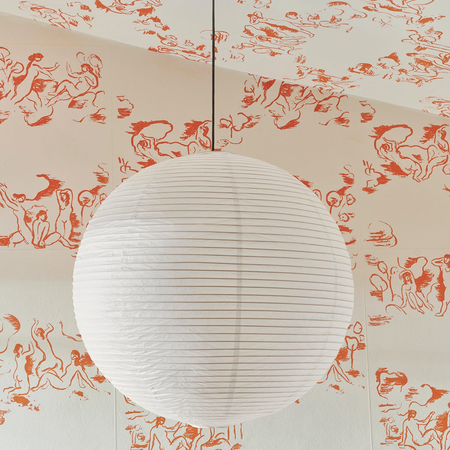 Rispapir Lampeskjerm - Bilde 5