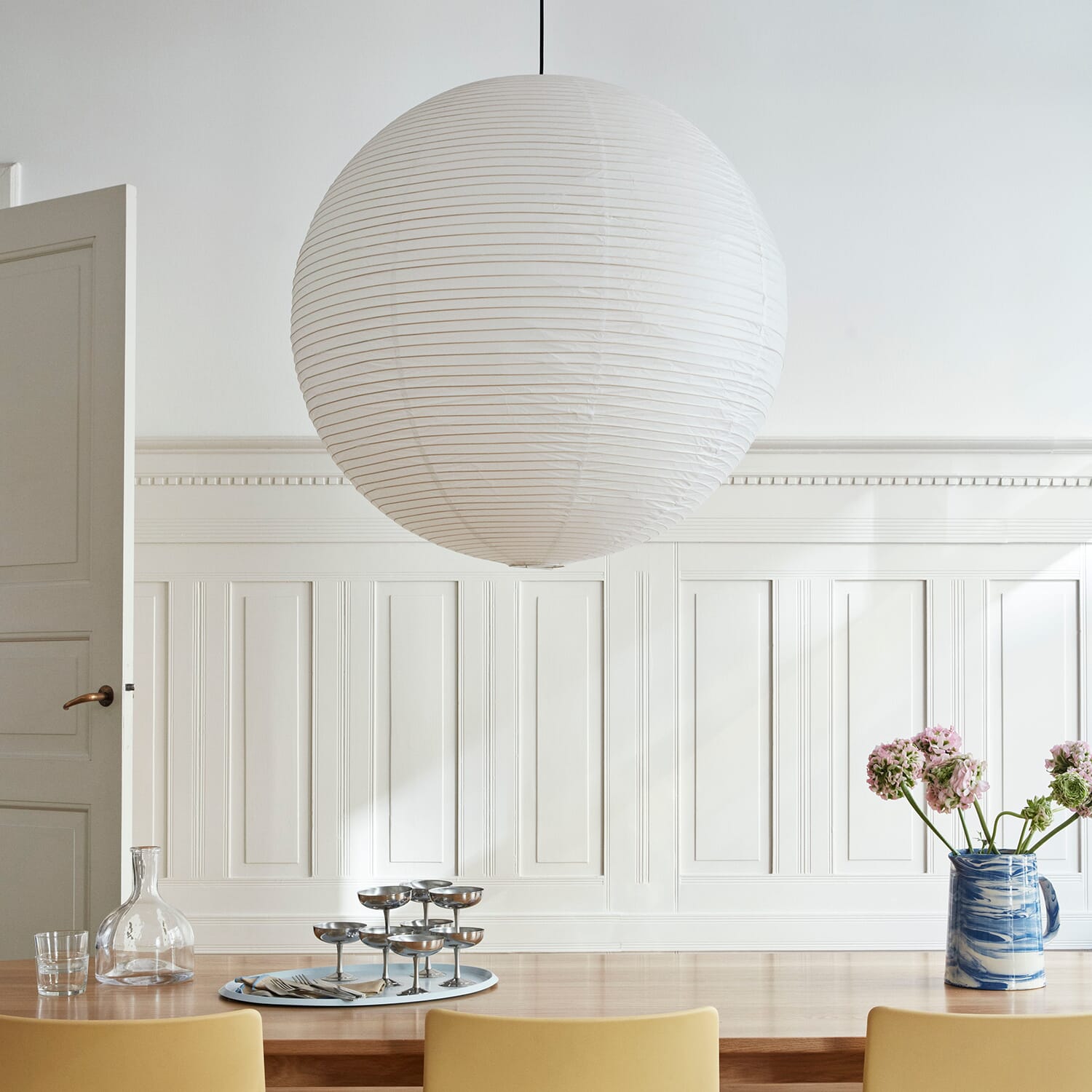 Rispapir Lampeskjerm - Bilde 2