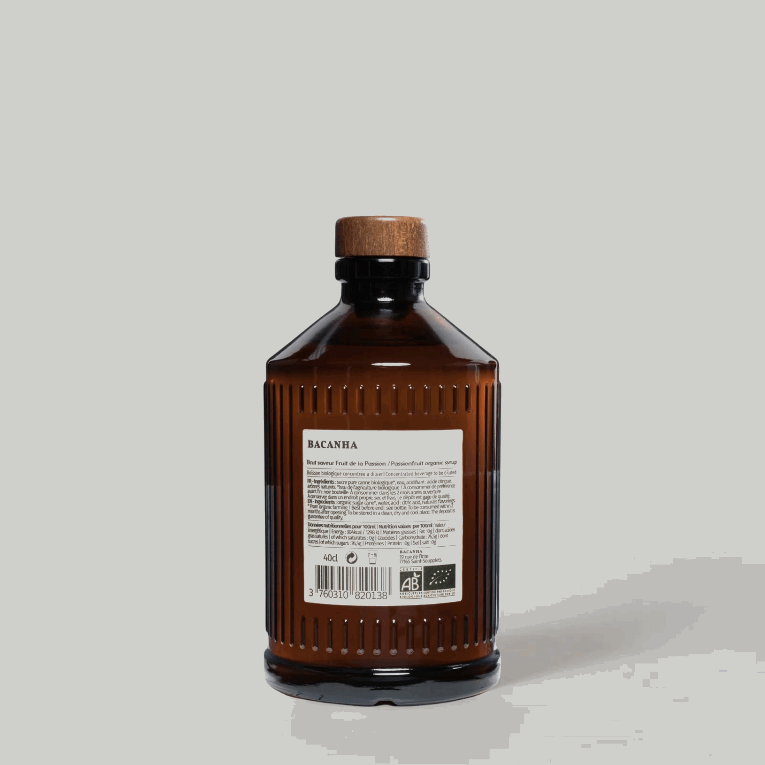 Passion Fruit - Organic Syrup - Bilde 3