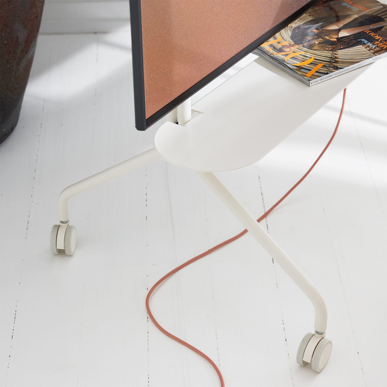 Hylle Buet til TV Stativ Chrome - Bilde 3