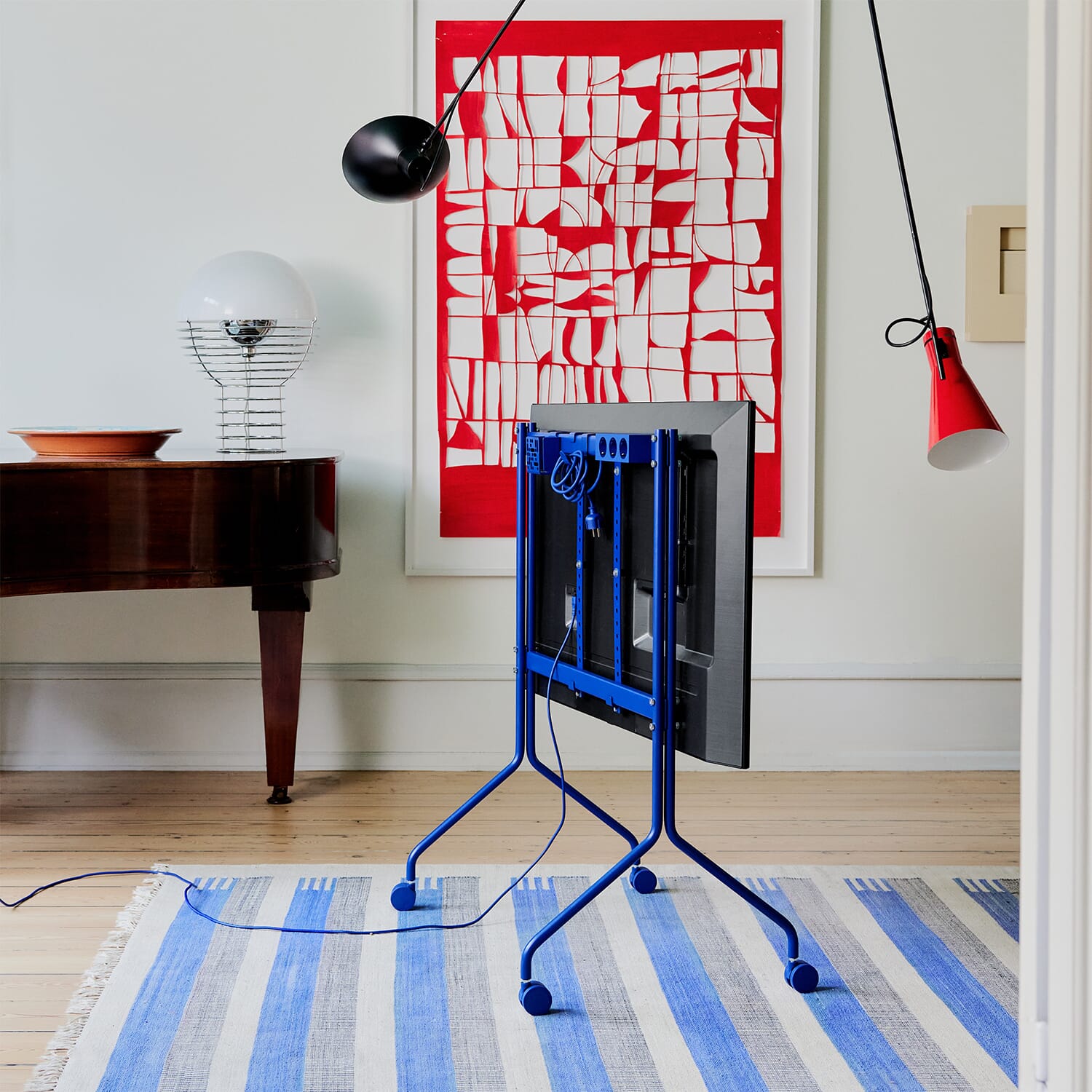 TV-stativ Moon Rollin' Ultramarine - Bilde 8