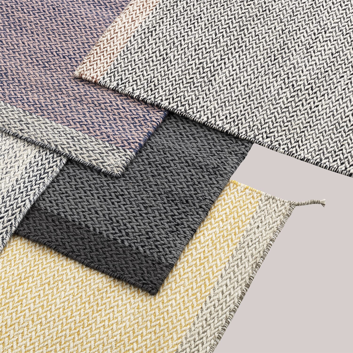Gulvteppe Ply Rug Yellow - Bilde 4