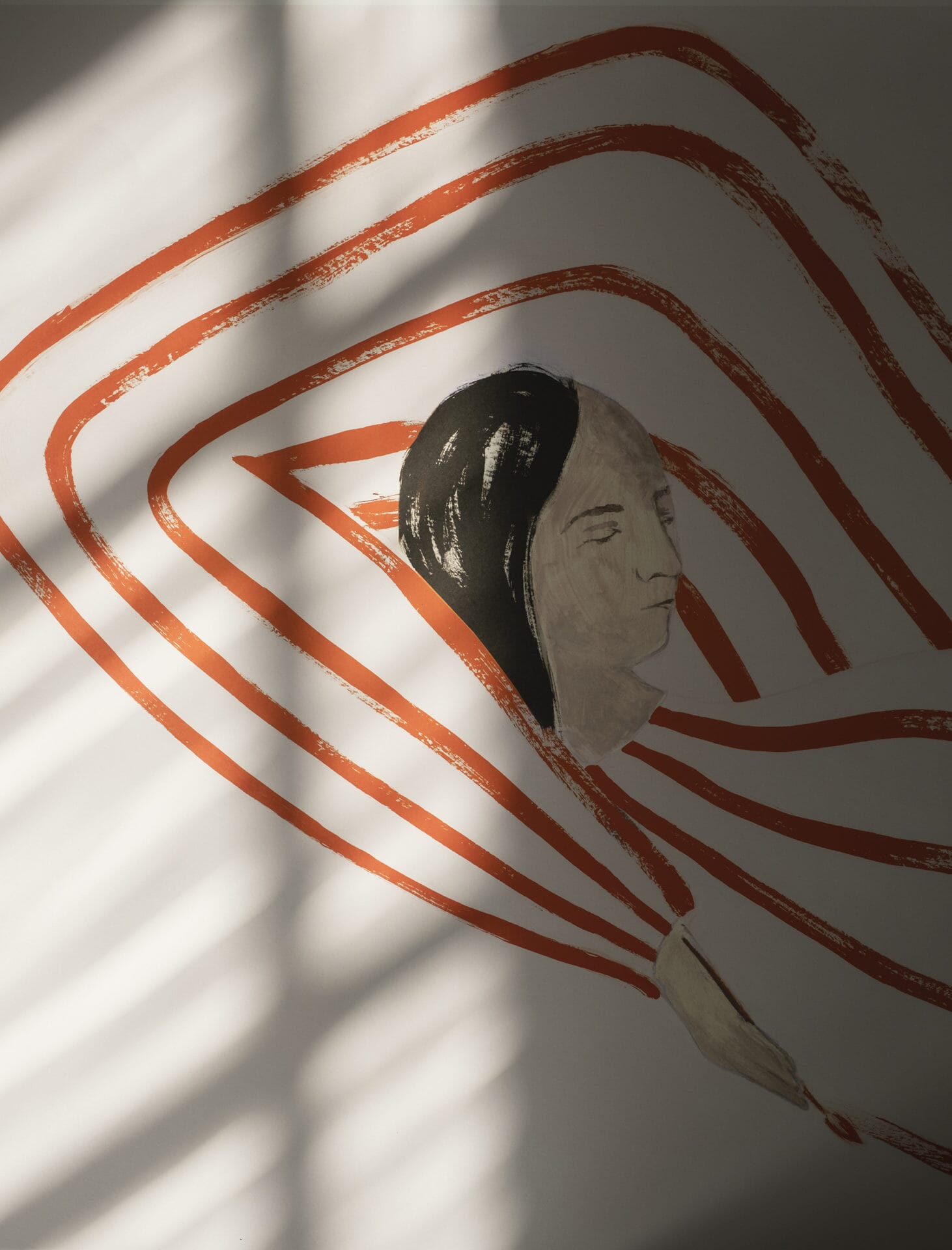 Poster Own Strokes 70x70 - Bilde 3