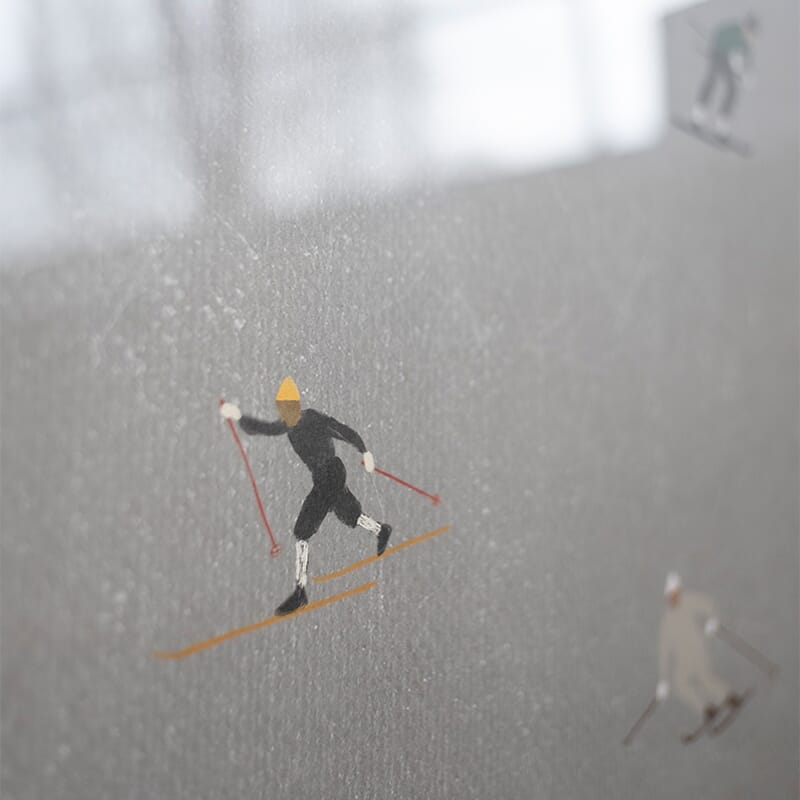 Poster Skiers 50x70 cm - Bilde 6