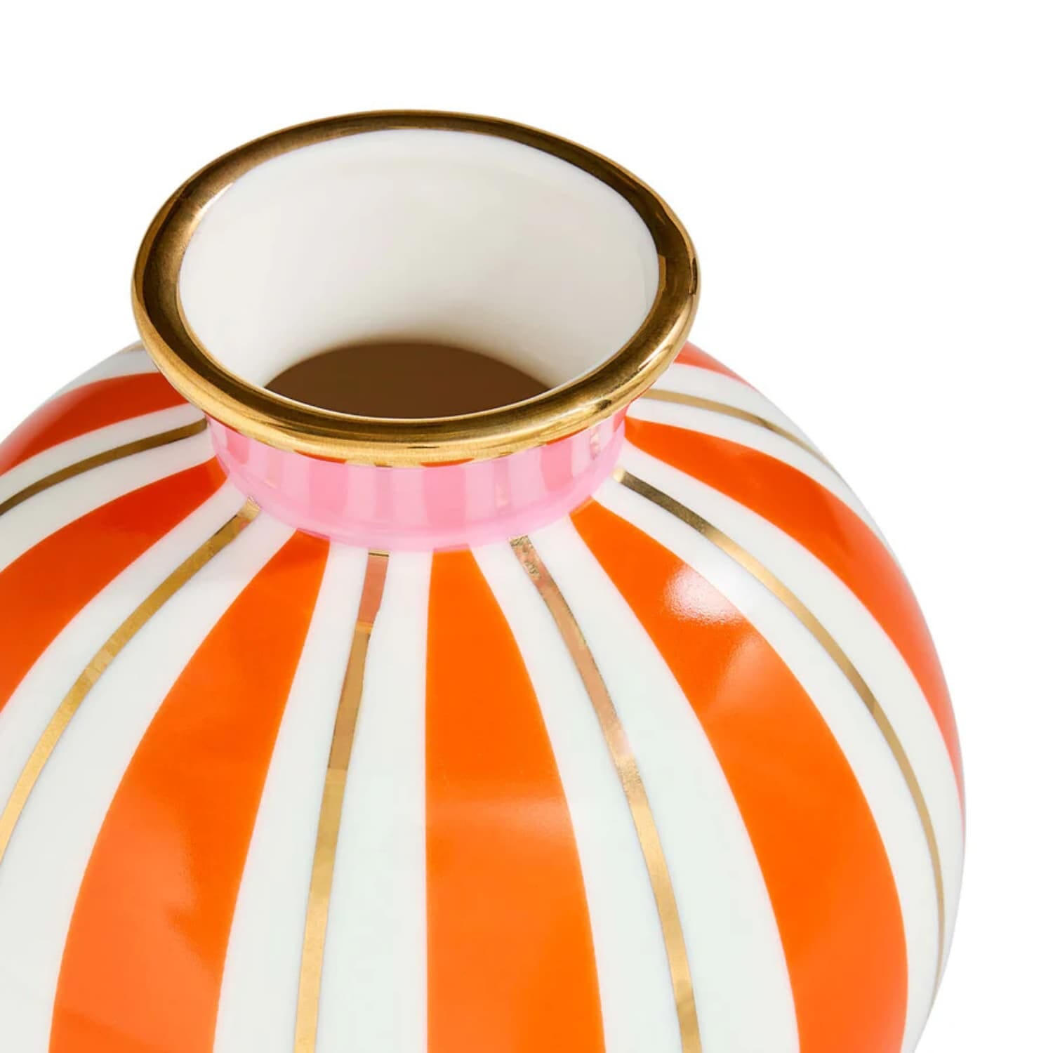 Portofino Bud Vase - Orange/Pink