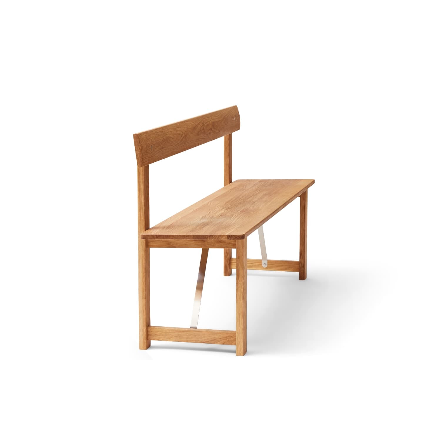 Position Benk Eik/Stål