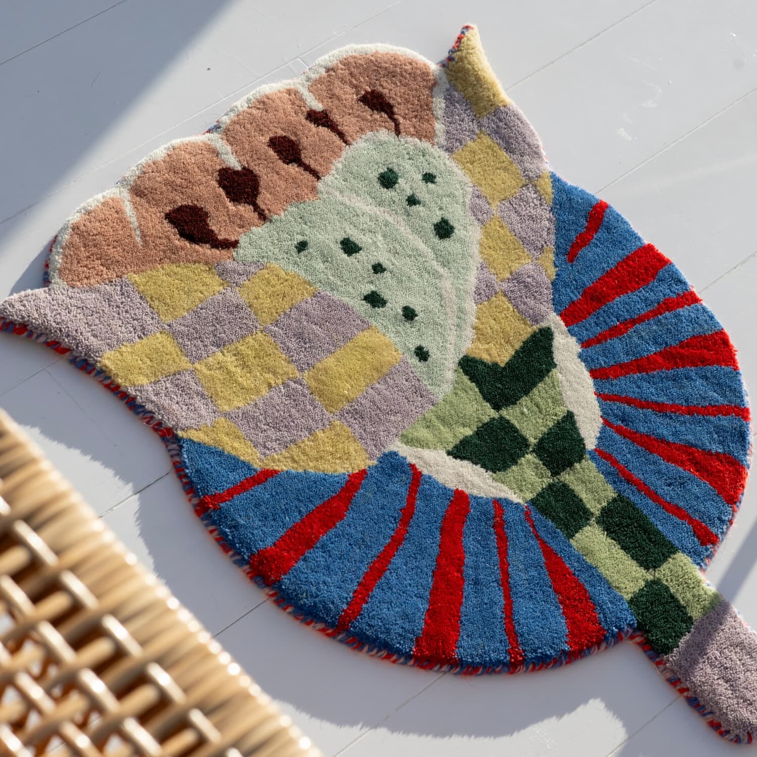 Potpourri Teppe 75x60cm - Bilde 3