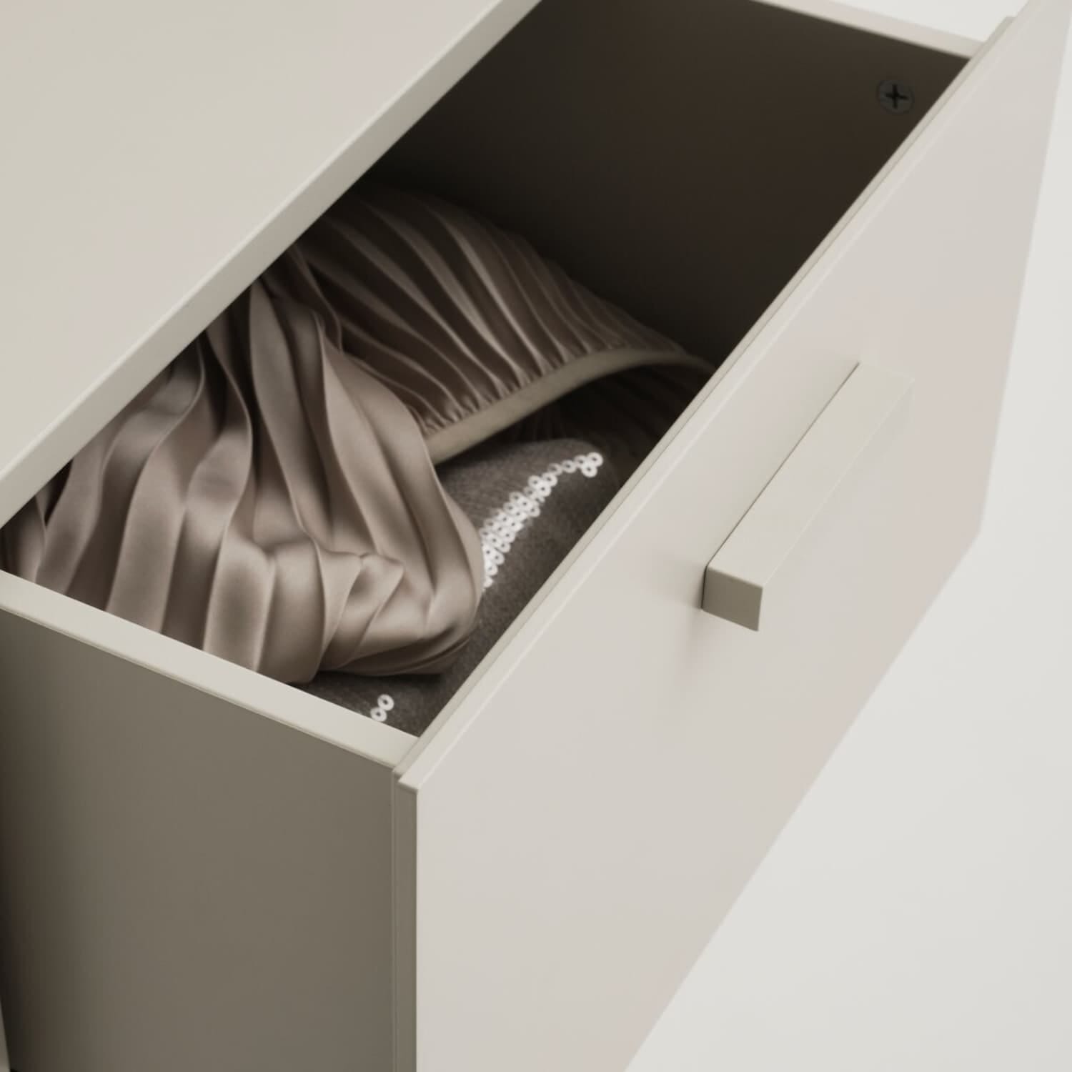 Relief Kommode Lav Beige