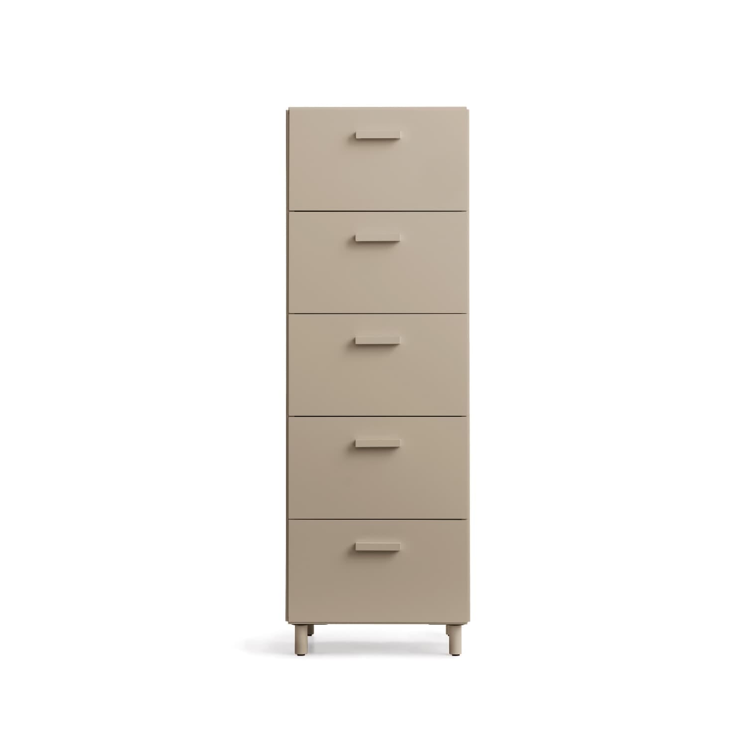 Relief Kommode Høy Beige