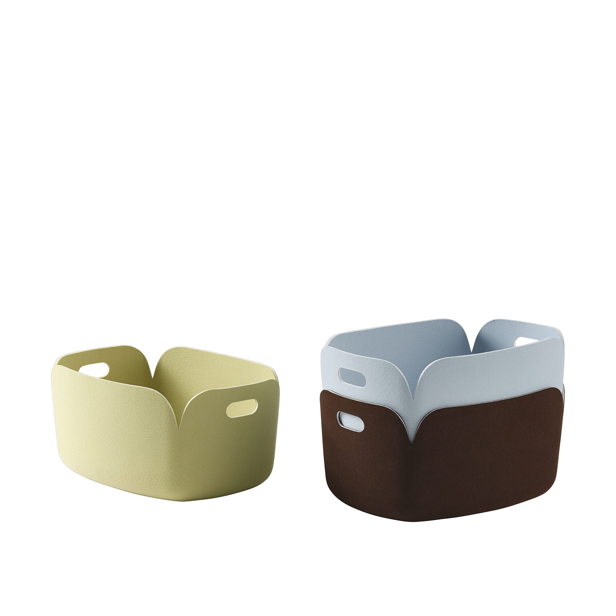 Restore Basket Beige Green