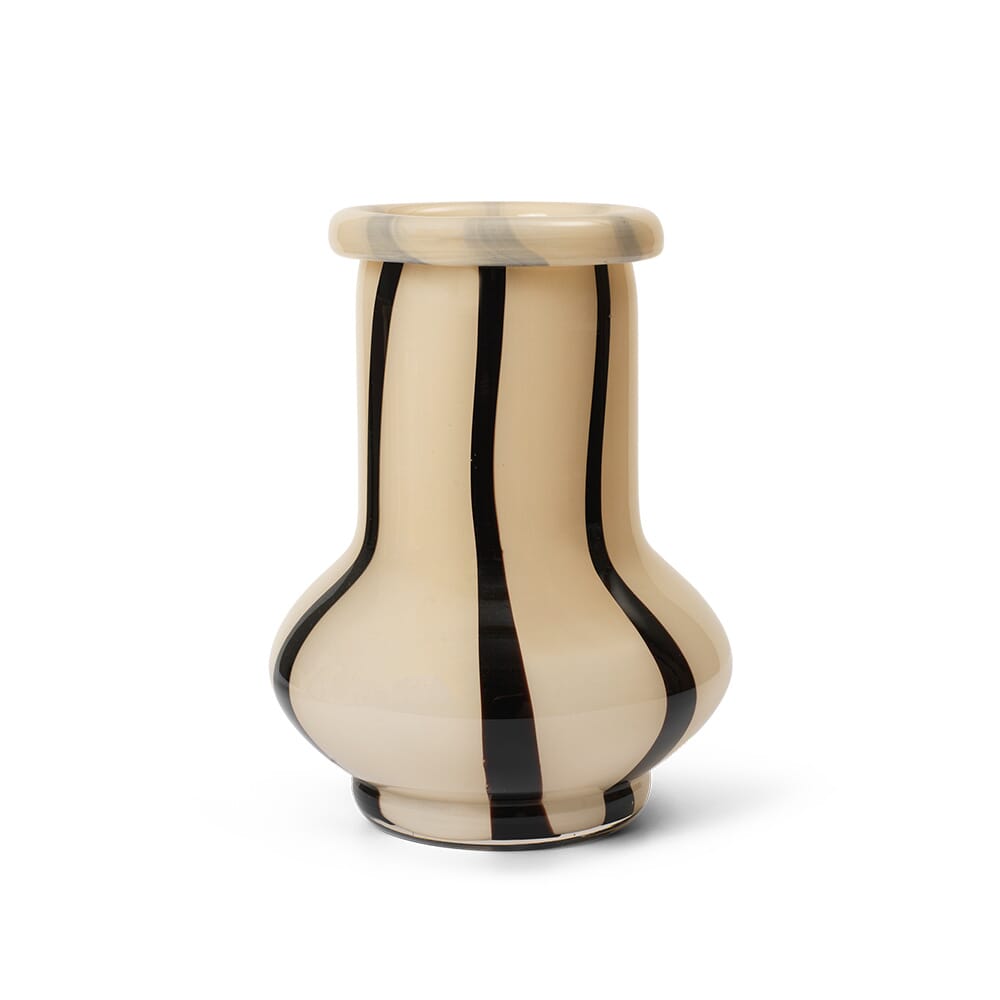Vase Riban Cream H:24 - Hovedbilde