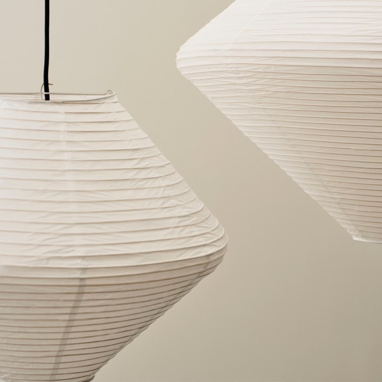 Rispapir Lampeskjerm Diamond Ø50