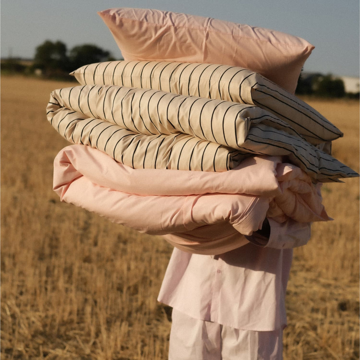 Sengesett Percale Blush