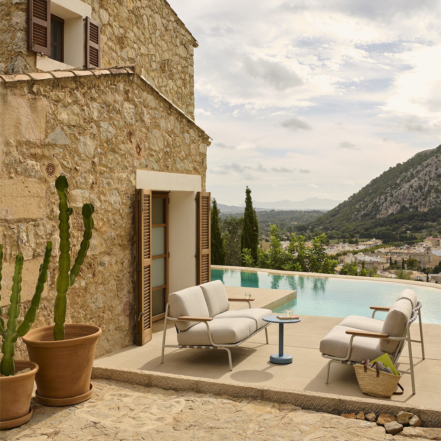 Settle Sofa / 2-Seater - Laze 1/Grey