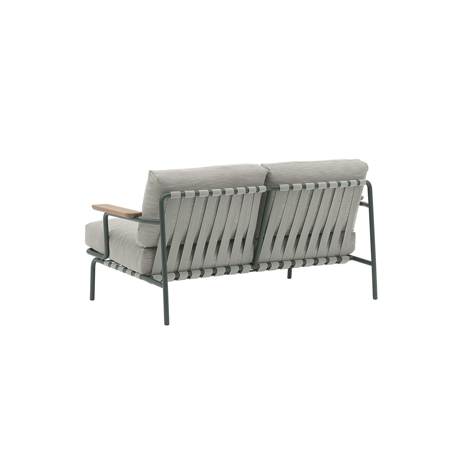 Settle Sofa / 2-Seater - Ribbed Weave 2/Dark Green - Bilde 8
