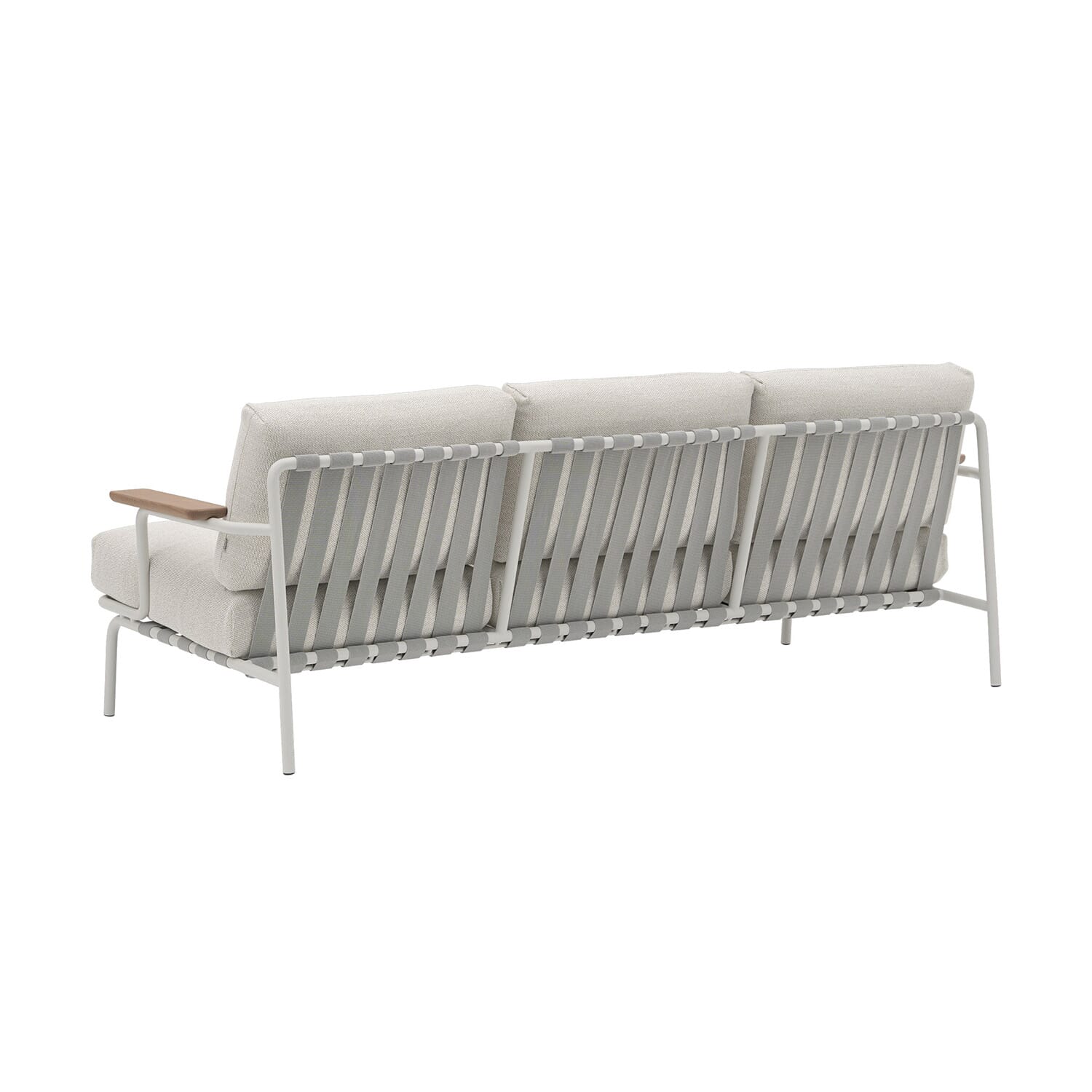 Utendørs 3-seter Sofa Settle - Laze 1/Grey