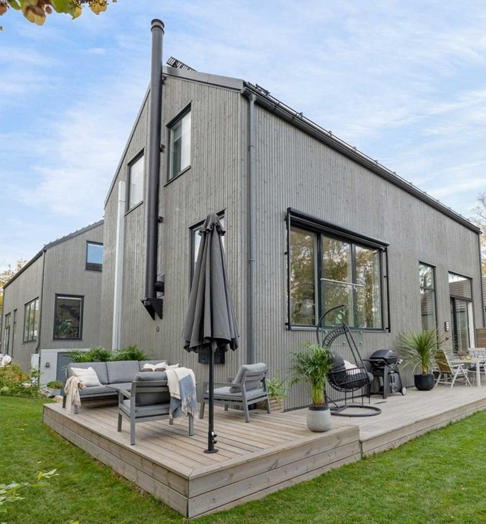 Parasollfot for tre terrasse - Bilde 3