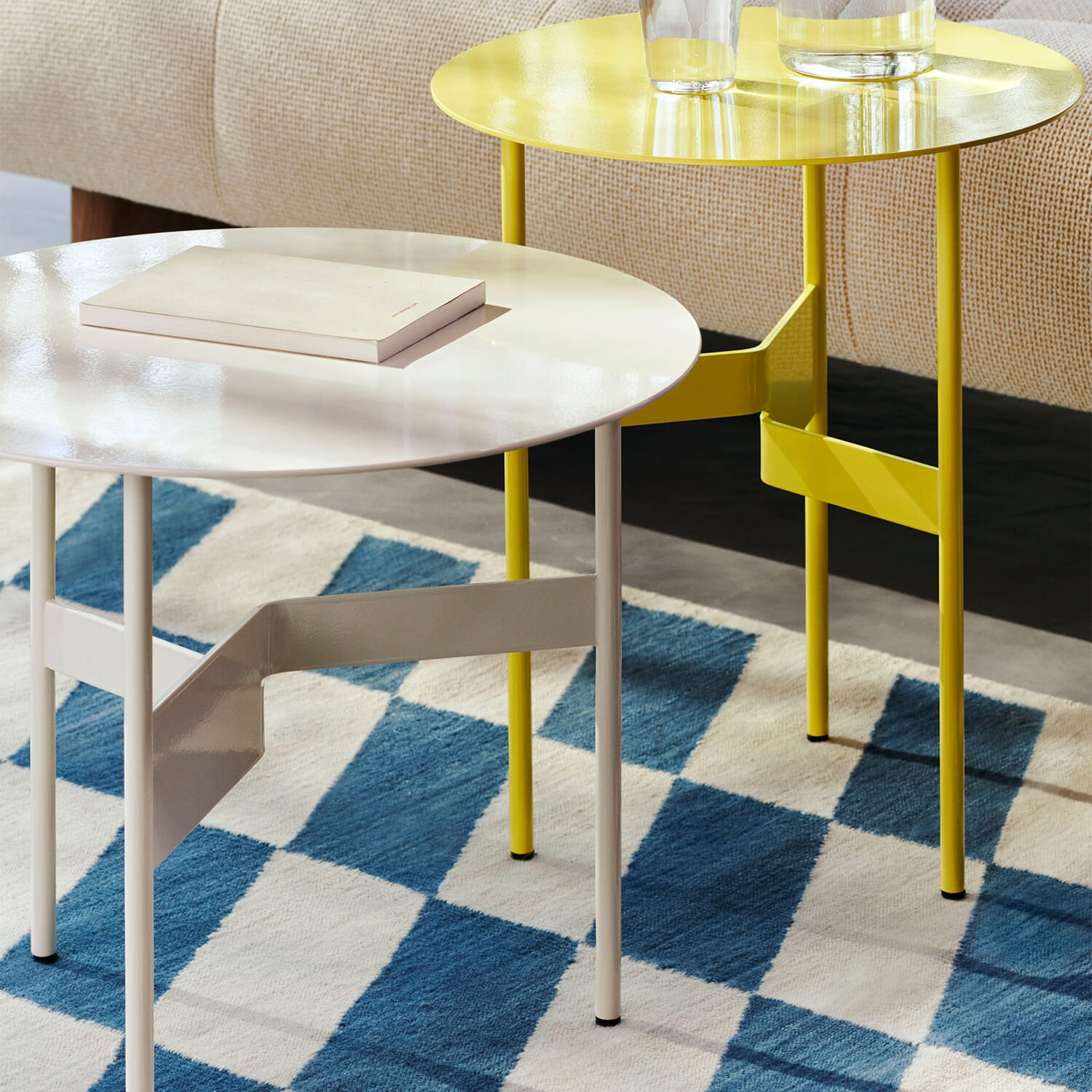Gulvteppe Shift Kelim Blue - Bilde 6