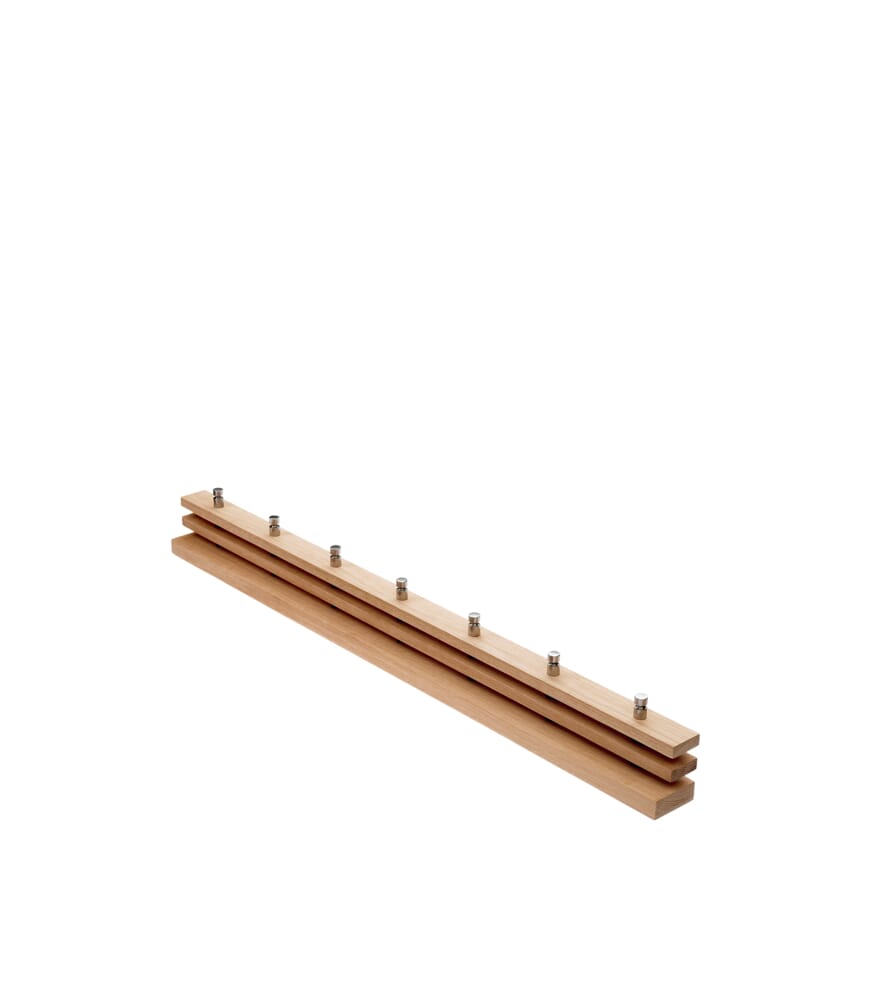 Cutter Knaggrekke 100 cm teak