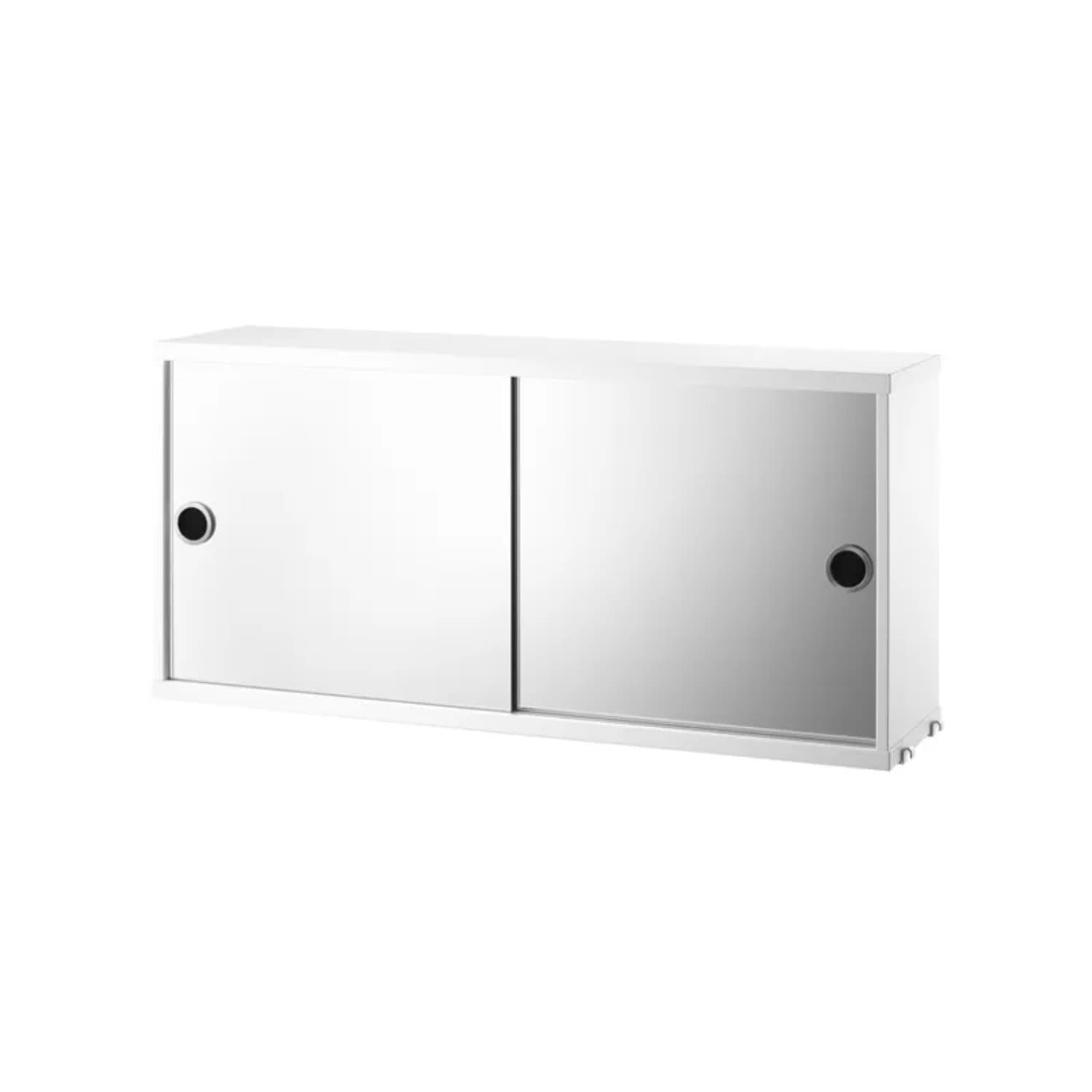 String Vegghylle med speil 80x100