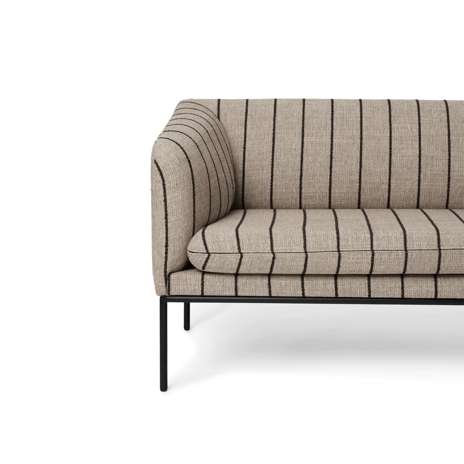 Sofa Pasadena 2-seter Sand/Svart