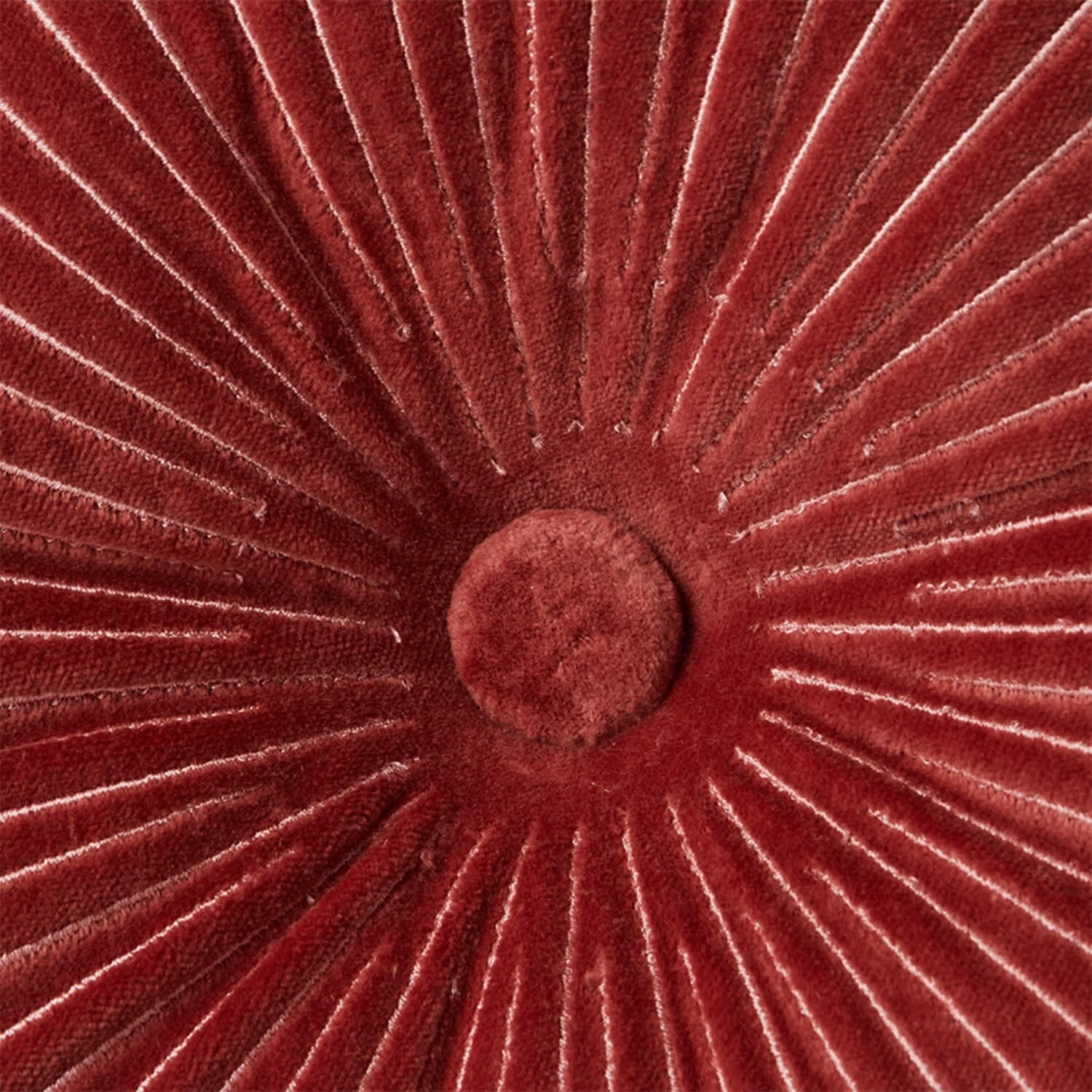 Sofapute Round Burgundy 35x35 - Bilde 3