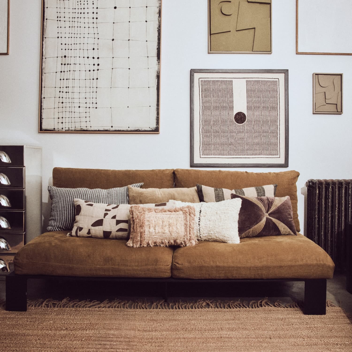 Sofapute Velvet Brown 50x30 - Bilde 5