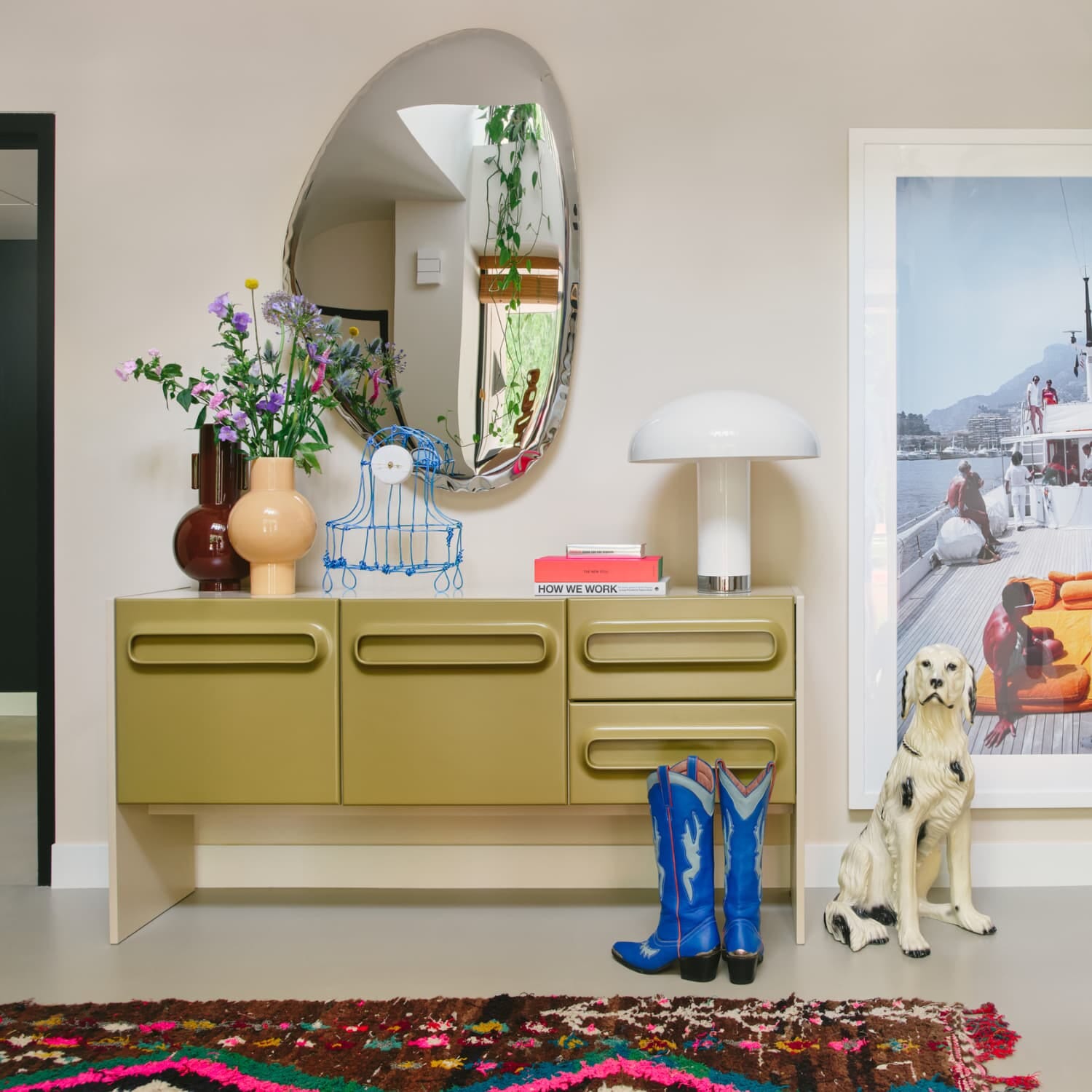 Space dresser, sage/cream - Bilde 8