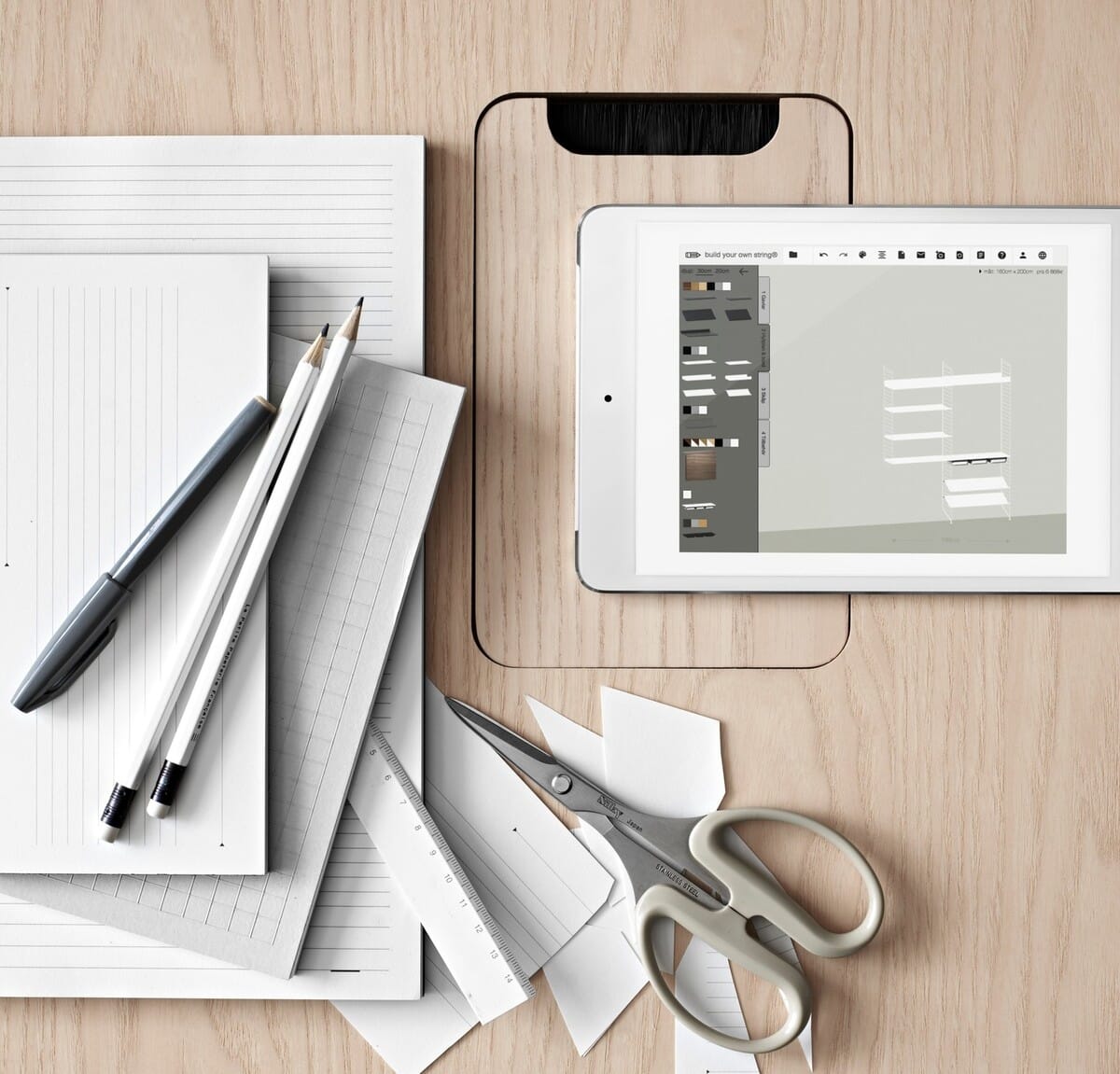 Skrivebord Works Hvit Ramme - Bilde 7