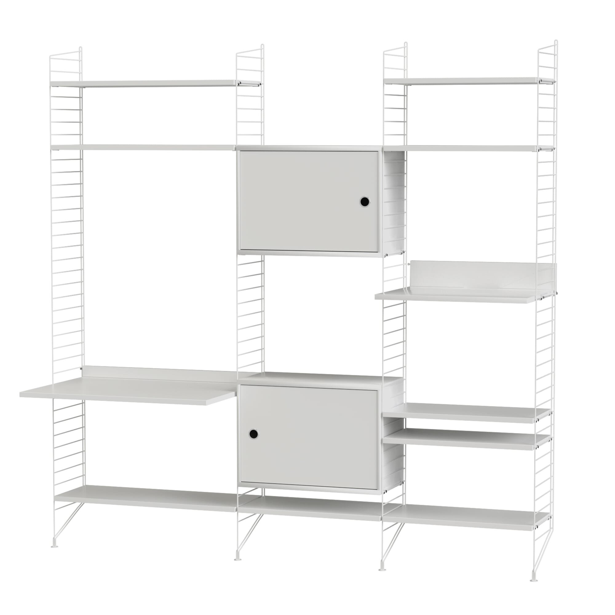 String Veggreol m/skrivebord 200x200