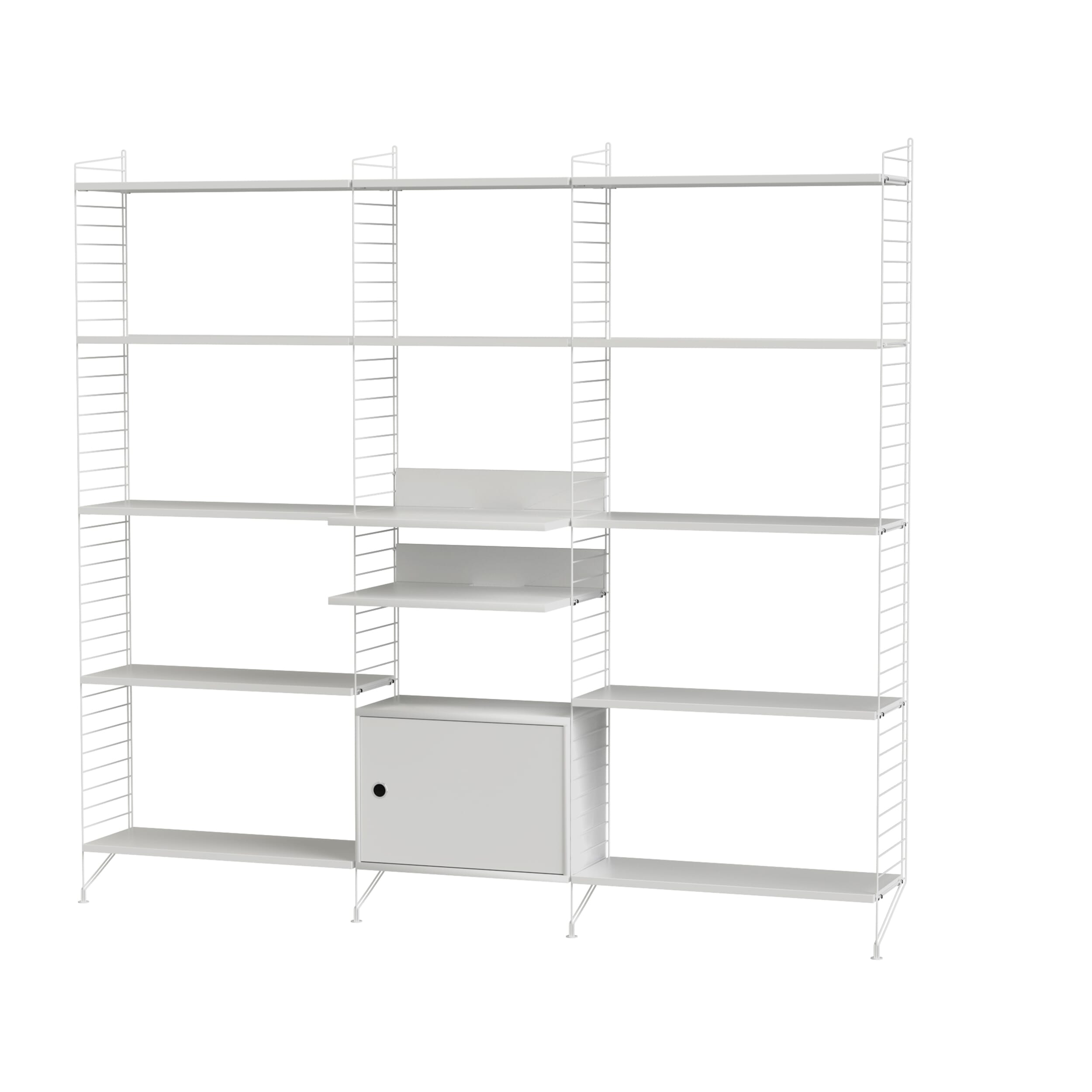 String Veggreol m/mediehylle 220x200