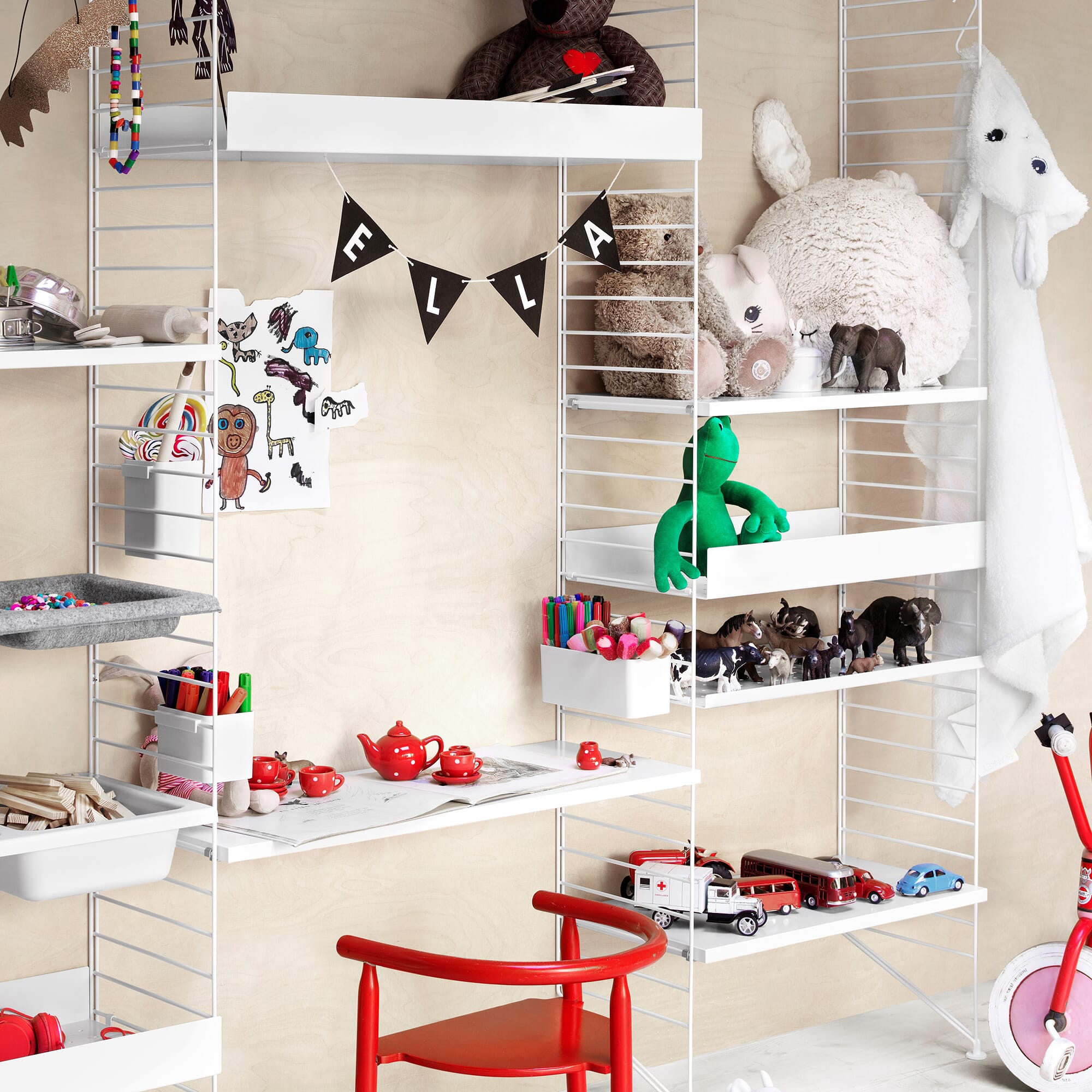 Hylleplate Metall H?Y 78x30 - Bilde 5