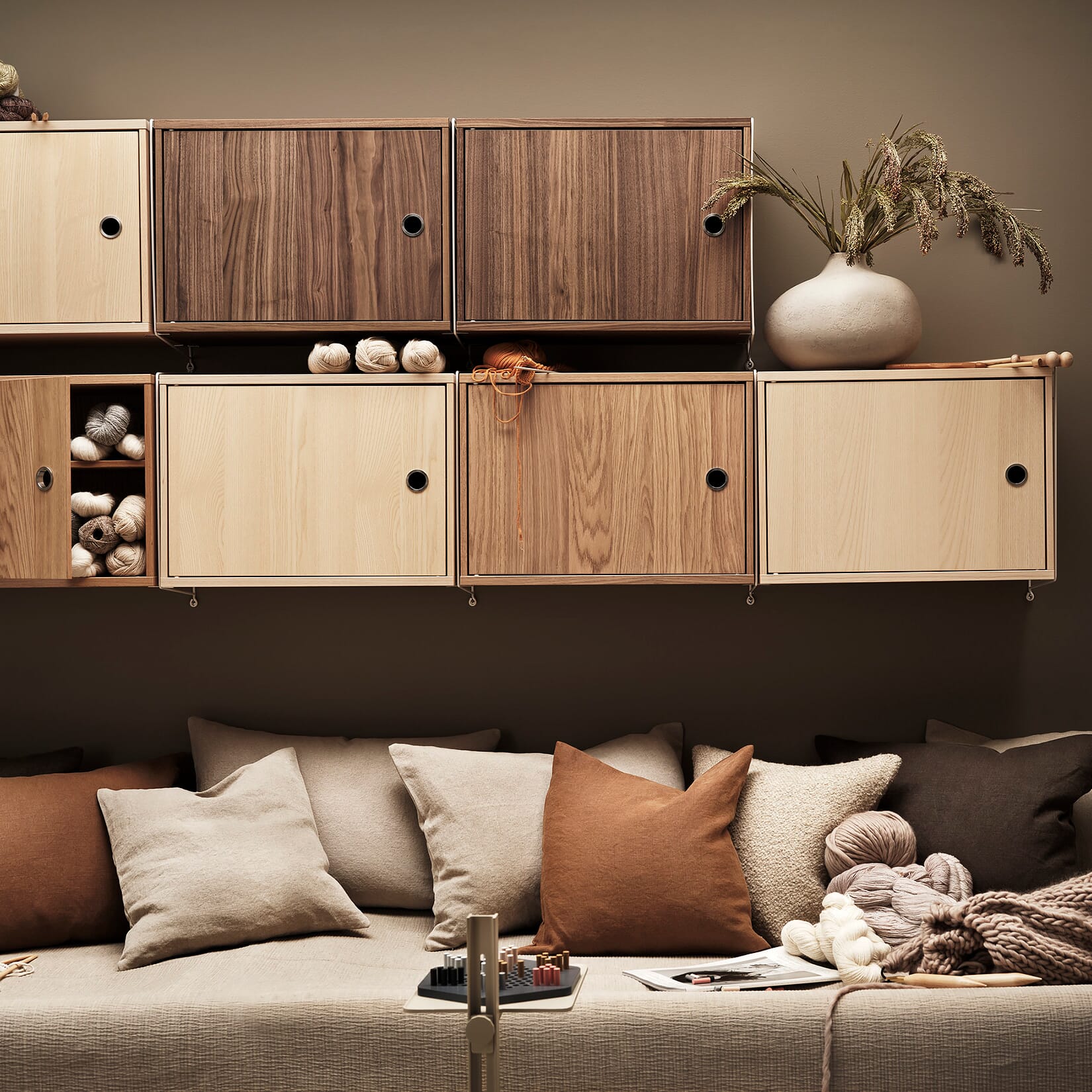 Skap m/hengslet d?r 58x30 - Bilde 4