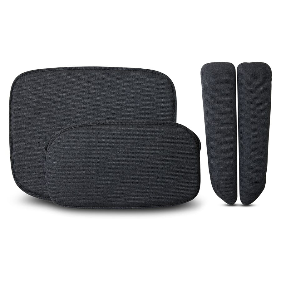 Wire armchair comfort kit dark grey - Hovedbilde