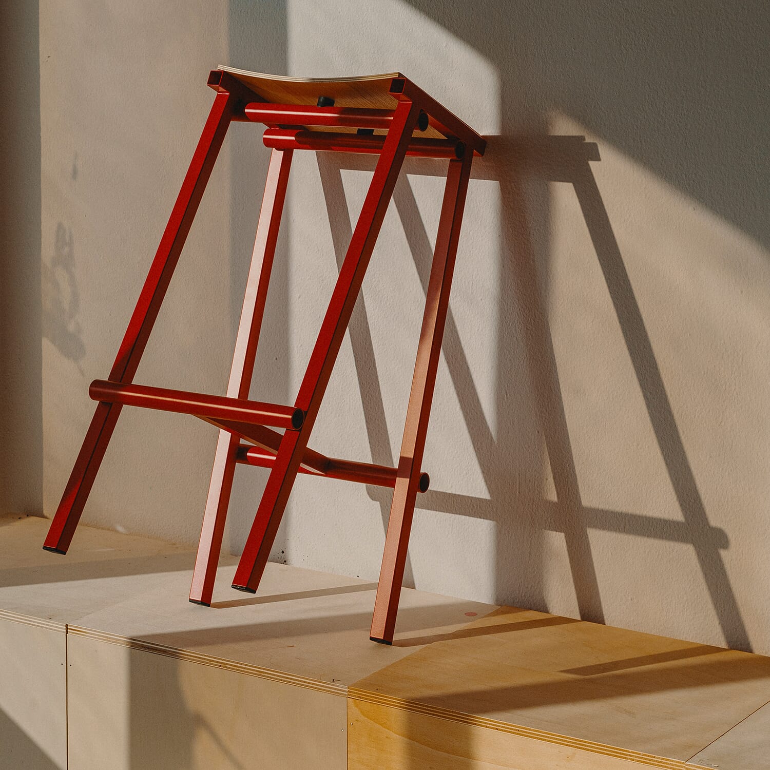 Barstol Taburet 8 Signal Red - Bilde 13