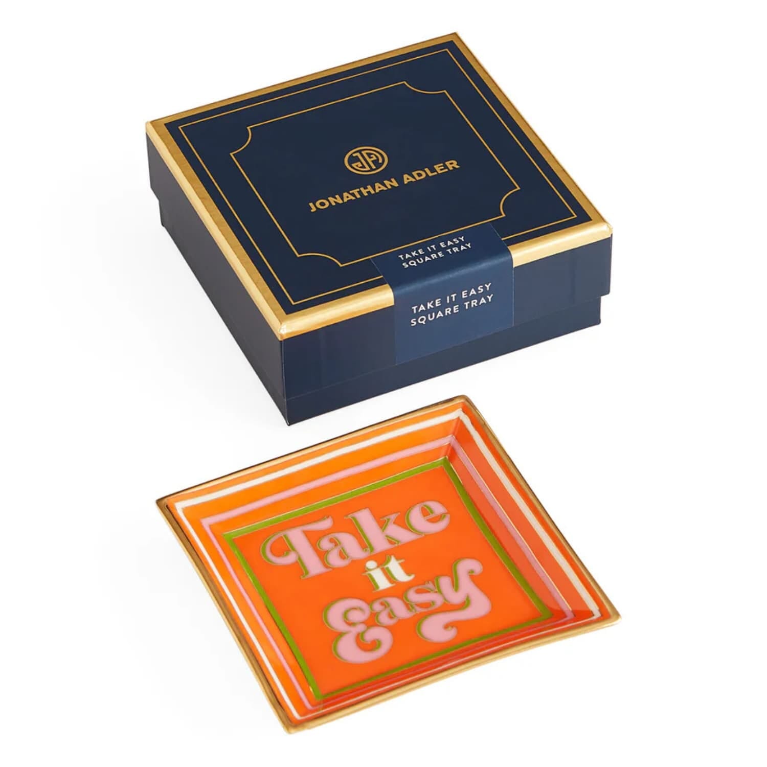 Take It Easy Square Tray