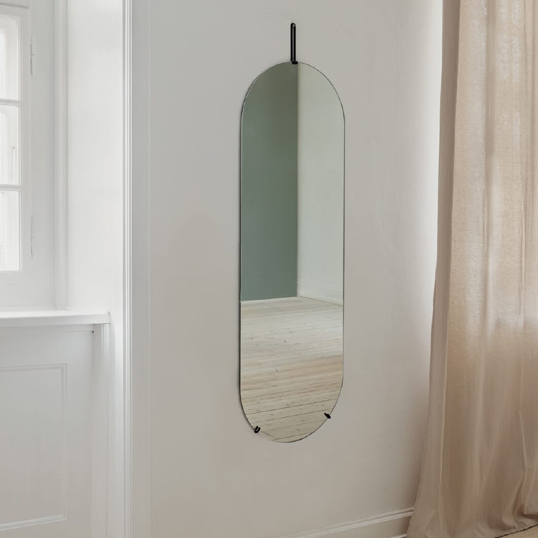 Veggspeil Svart H:135 - Bilde 2