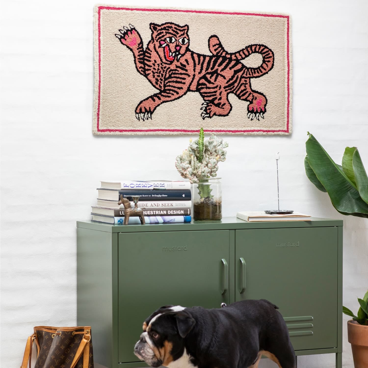 Frame Teppe - Pink Tiger 52x90cm - Bilde 3