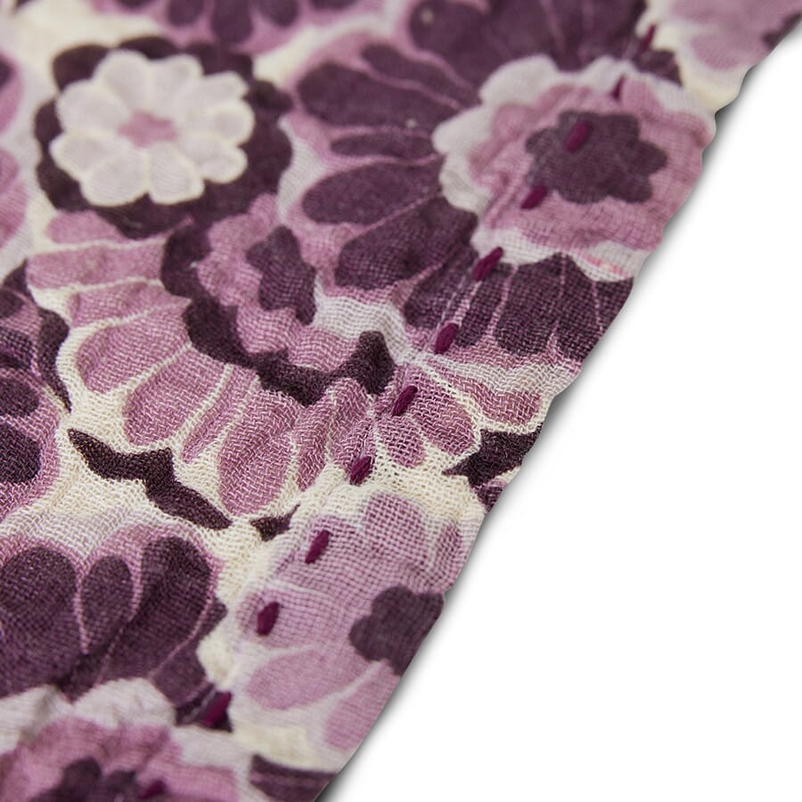 2 stk | Tøyserviett Floral Burgundy - Bilde 7