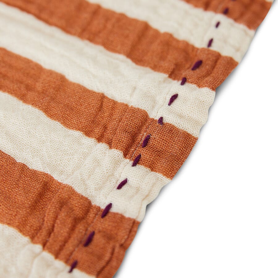 2 stk | Tøyserviett Striped Tangerine - Bilde 7
