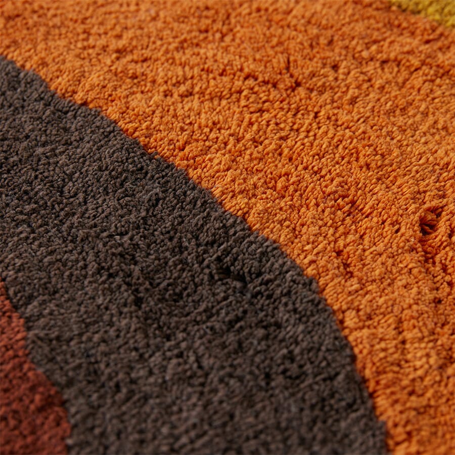 Badematte Retro Swirl 90x120 - Bilde 7