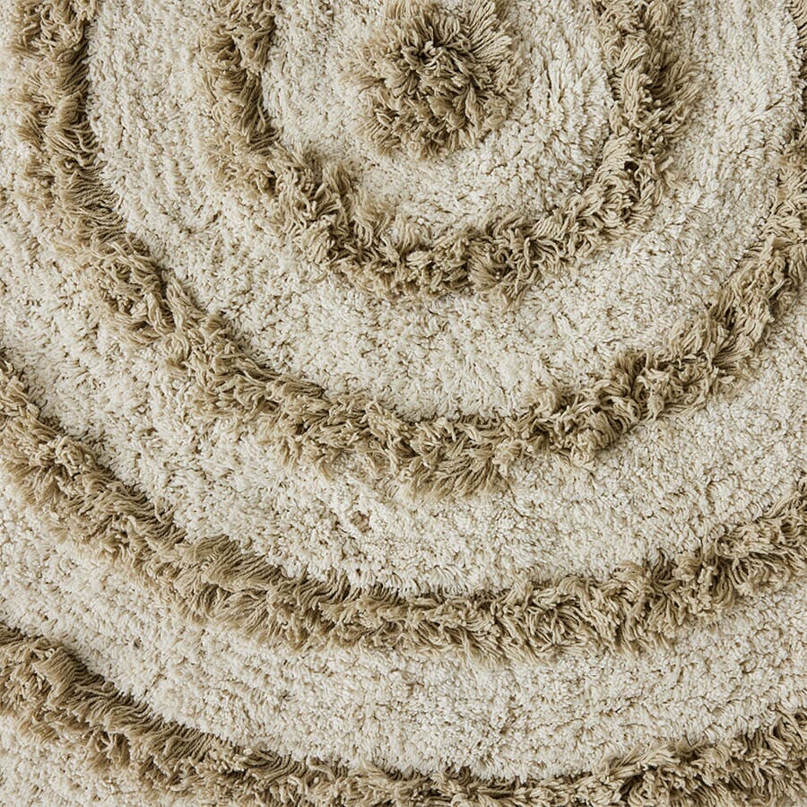 Badematte Cream Ø:120 - Bilde 2