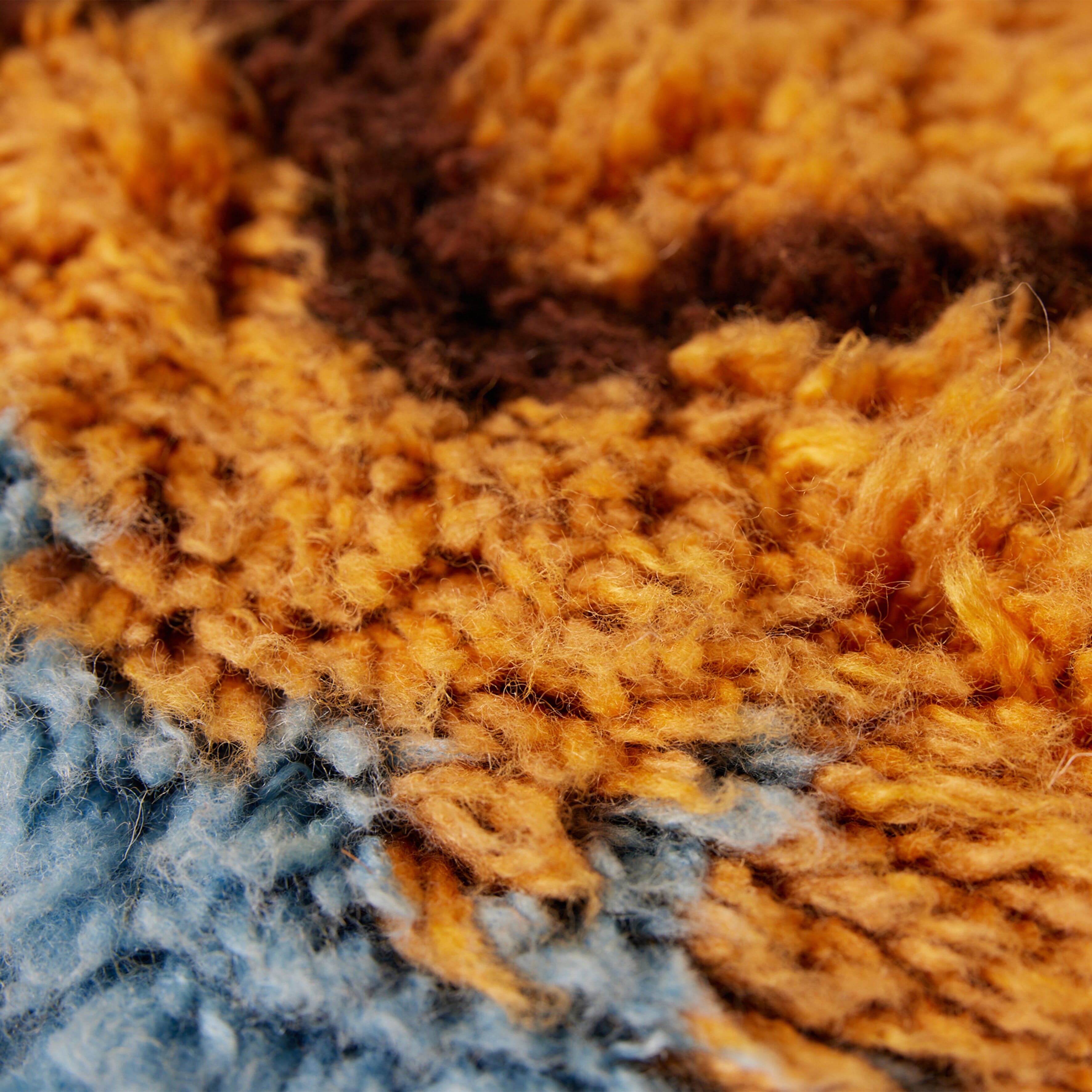 Gulvteppe Funk Blue/Yellow 60x115 - Bilde 3