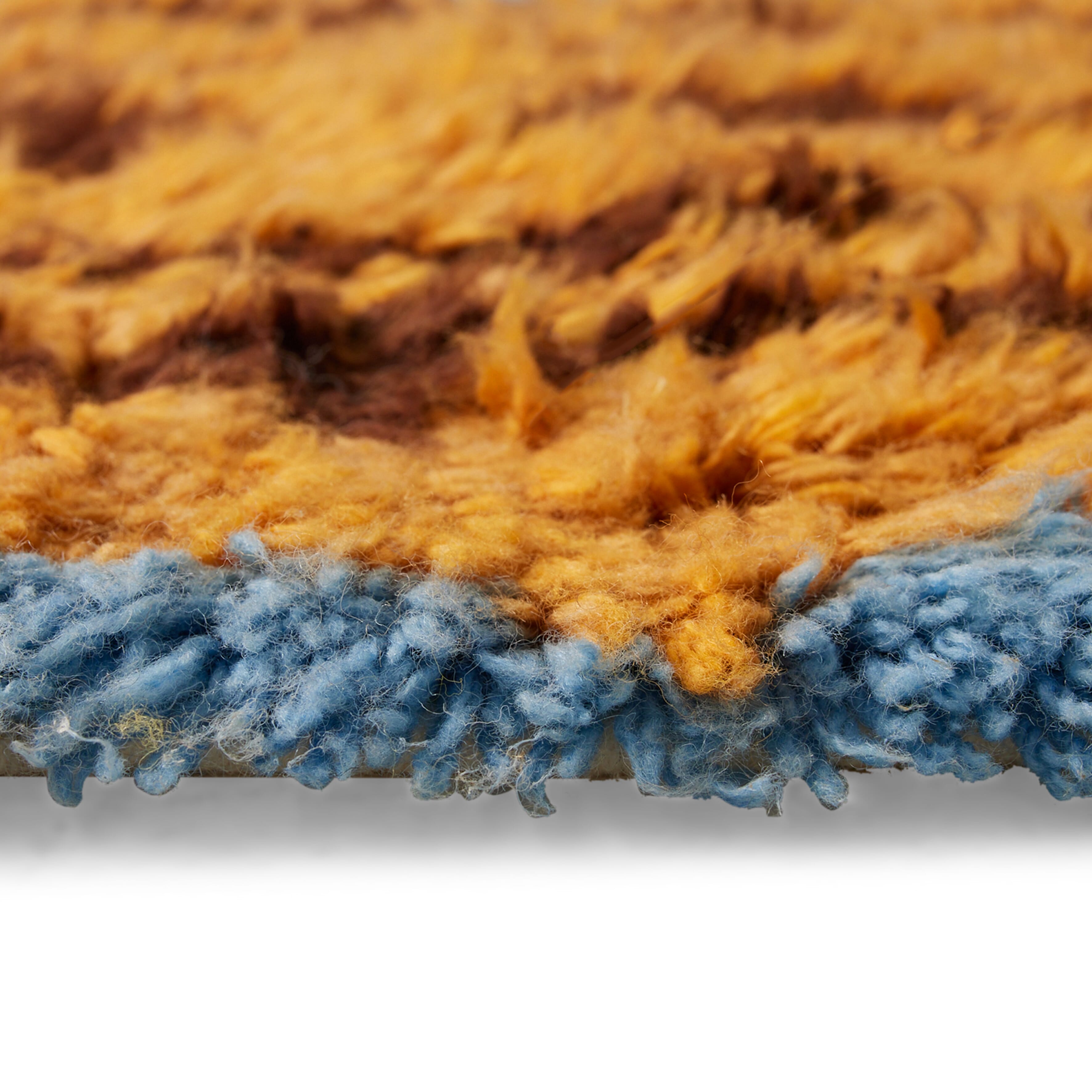 Gulvteppe Funk Blue/Yellow 60x115 - Bilde 4