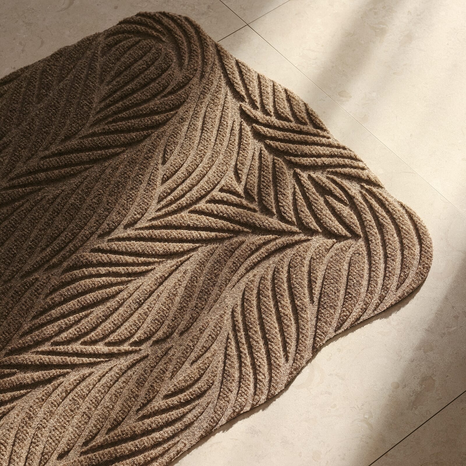 Utendørsmatte Twine Beige 60x85 - Bilde 2