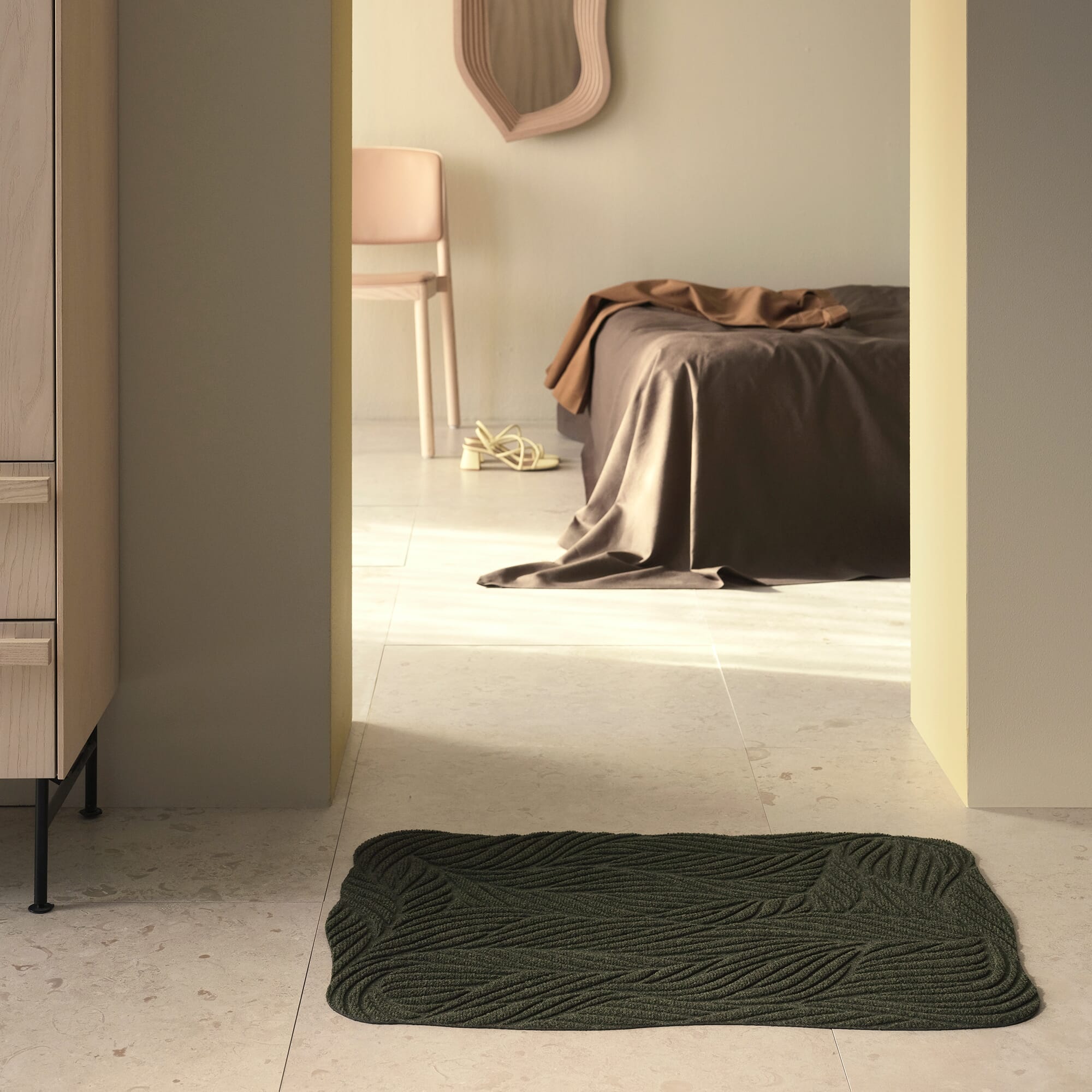 Utendørsmatte Twine Green 60x85 - Bilde 3