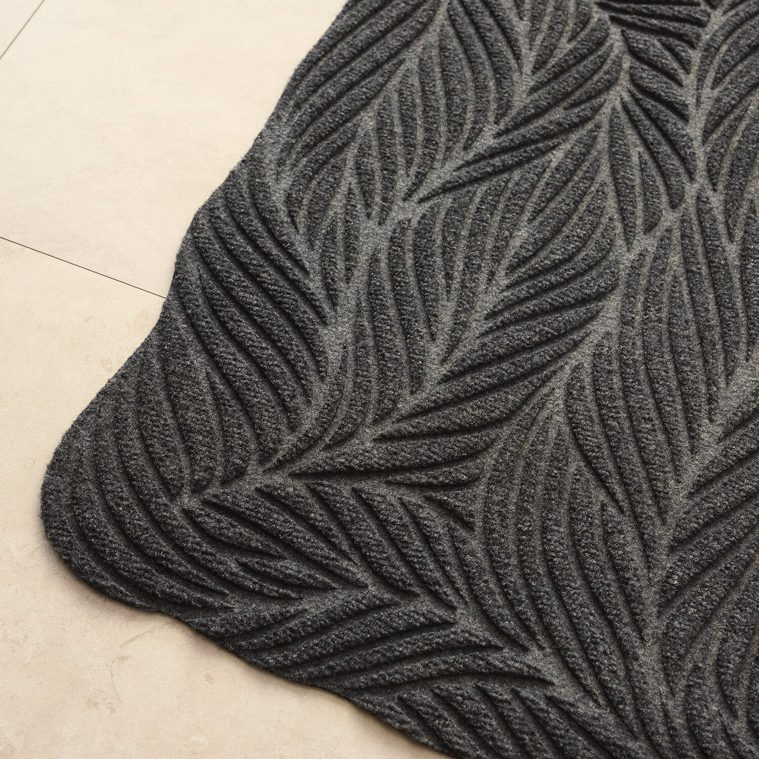 Utendørsmatte Twine Grey 60x85 - Bilde 5