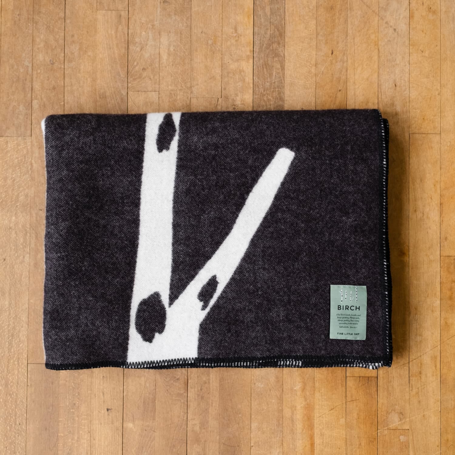 Ullpledd Birch 130x180